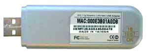USB адаптер HWU54G